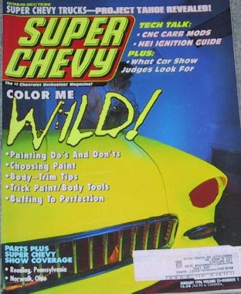 SUPER CHEVY 1996 JAN - PAINT IDEAS, TIPS, DO's/DON'Ts